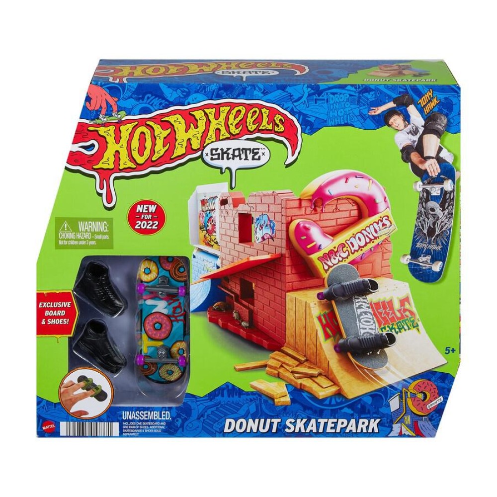 Skate de Dedo Hot wheels Profissional Tenis e Carrinho - Loja Zuza